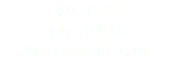 ADDRESS
617 High St. West Gardiner, ME